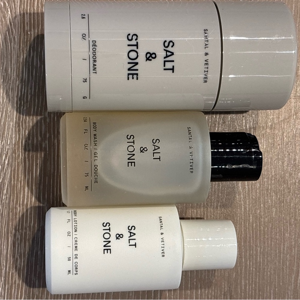 NWT Salt & Stone Skincare Set with Black and White Packaging - Picture 5 of 6